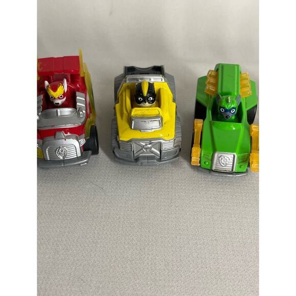 Paw Patrol Diecast Vehicle Car Lot of 7 Twins Marshall Chase Sky, ETC - Picture 7 of 7